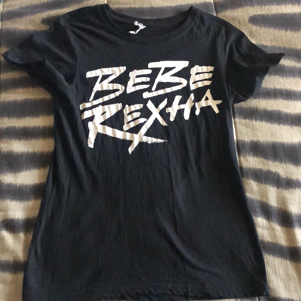 Black Bebe Rexha shirt